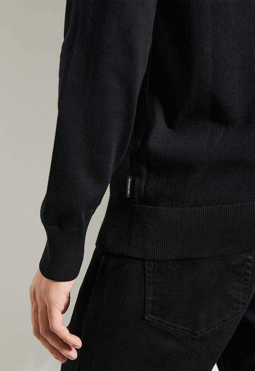 Ben Sherman - Crew Neck knit - Black