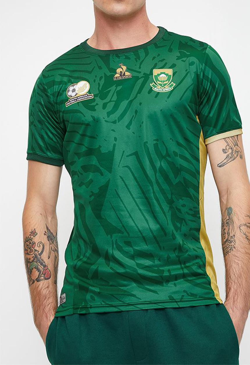 Le Coq Sportif - SAFA Mens Jersey Away  Green 2024/25