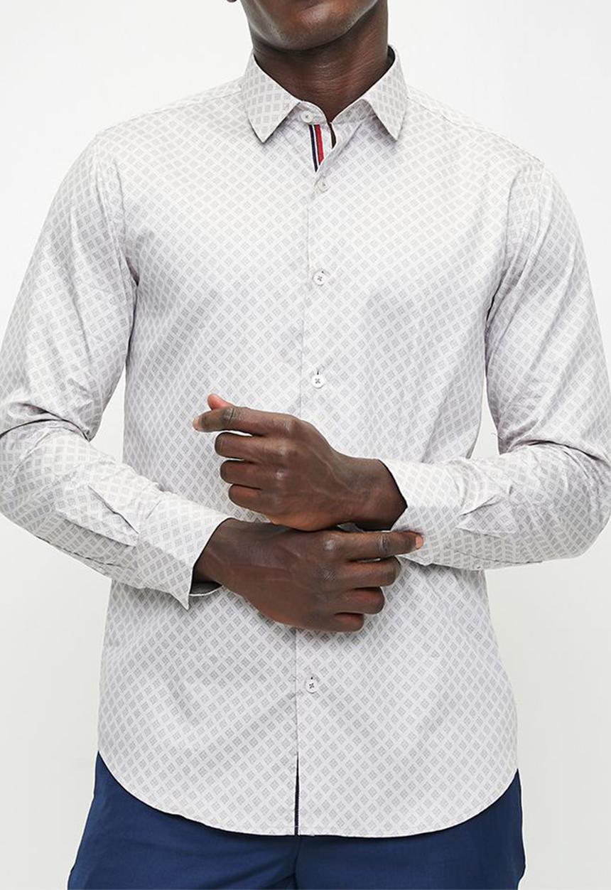 Pierre Cardin - Smiles Formal Shirts - White