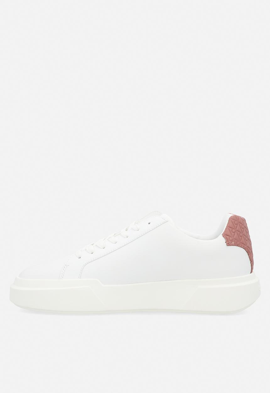Calvin Klein - Chunky Cupsole Laceup - Bright White/Blush/Desert Taupe