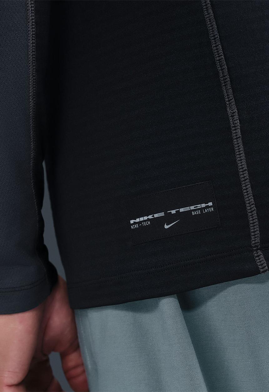 Nike - Nike Tech  Base Layer Long-Sleeve Top - Black