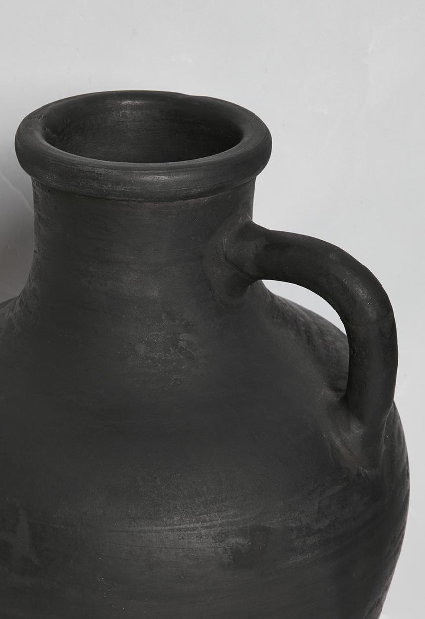 Sixth Floor - Terracotta Décor Jug - black