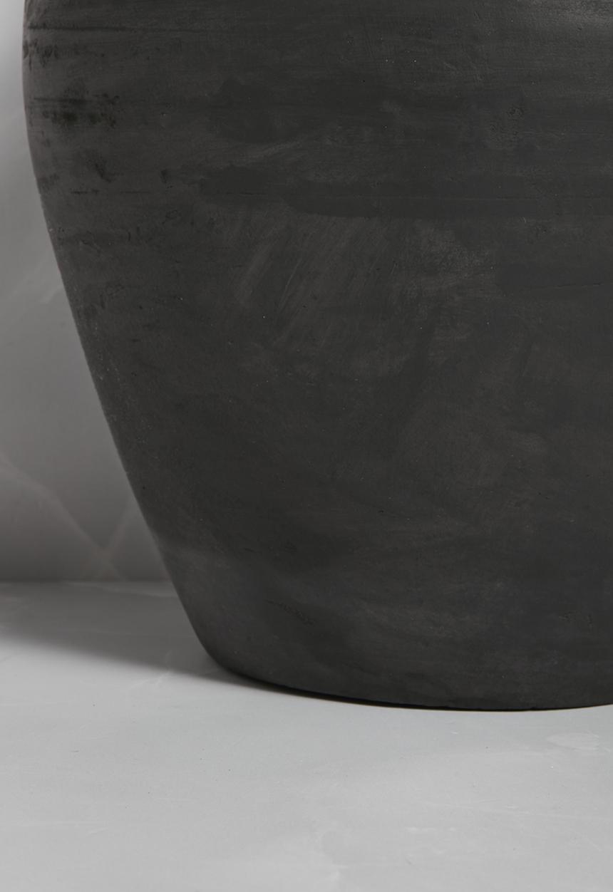 Sixth Floor - Terracotta Décor Jug - black
