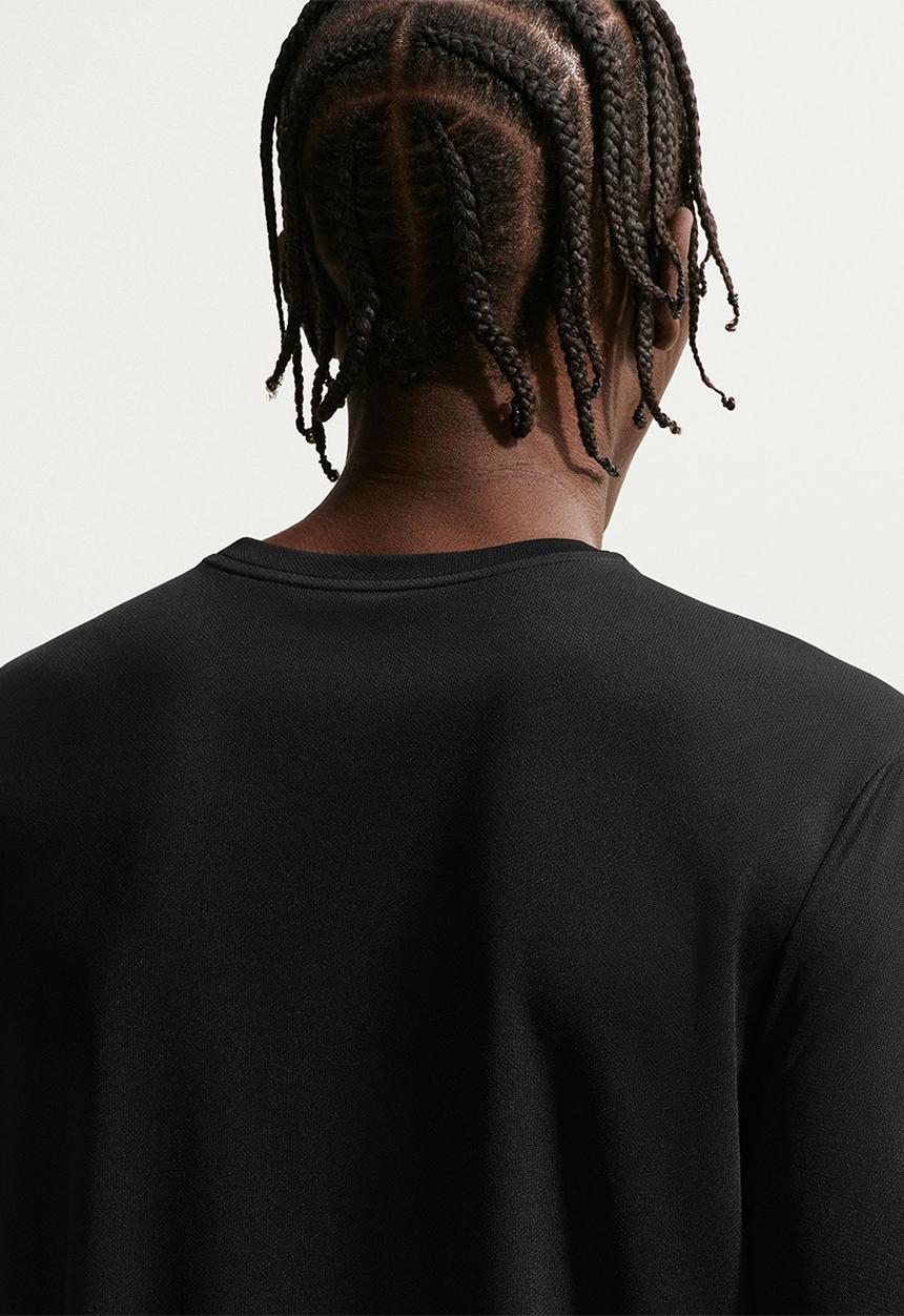 Nike - M NK DF UV MILER LS TOP - Black
