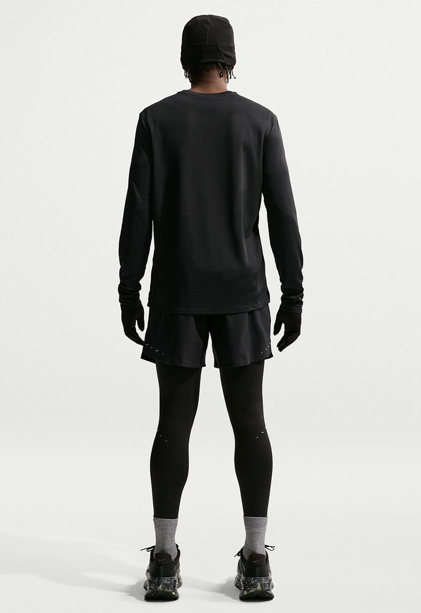 Nike - M NK DF UV MILER LS TOP - Black