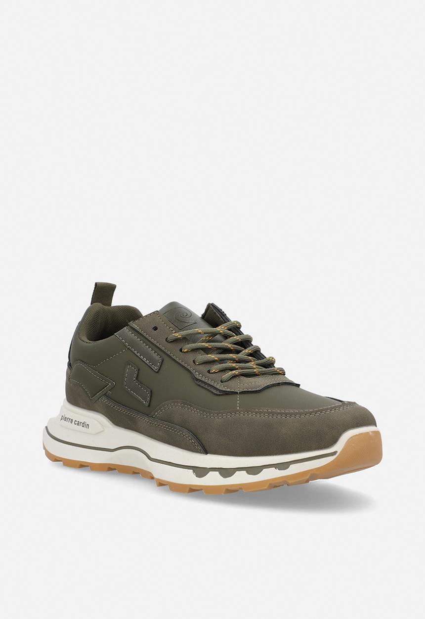 Pierre Cardin - Eithan Casual Lace Up - Olive Multi