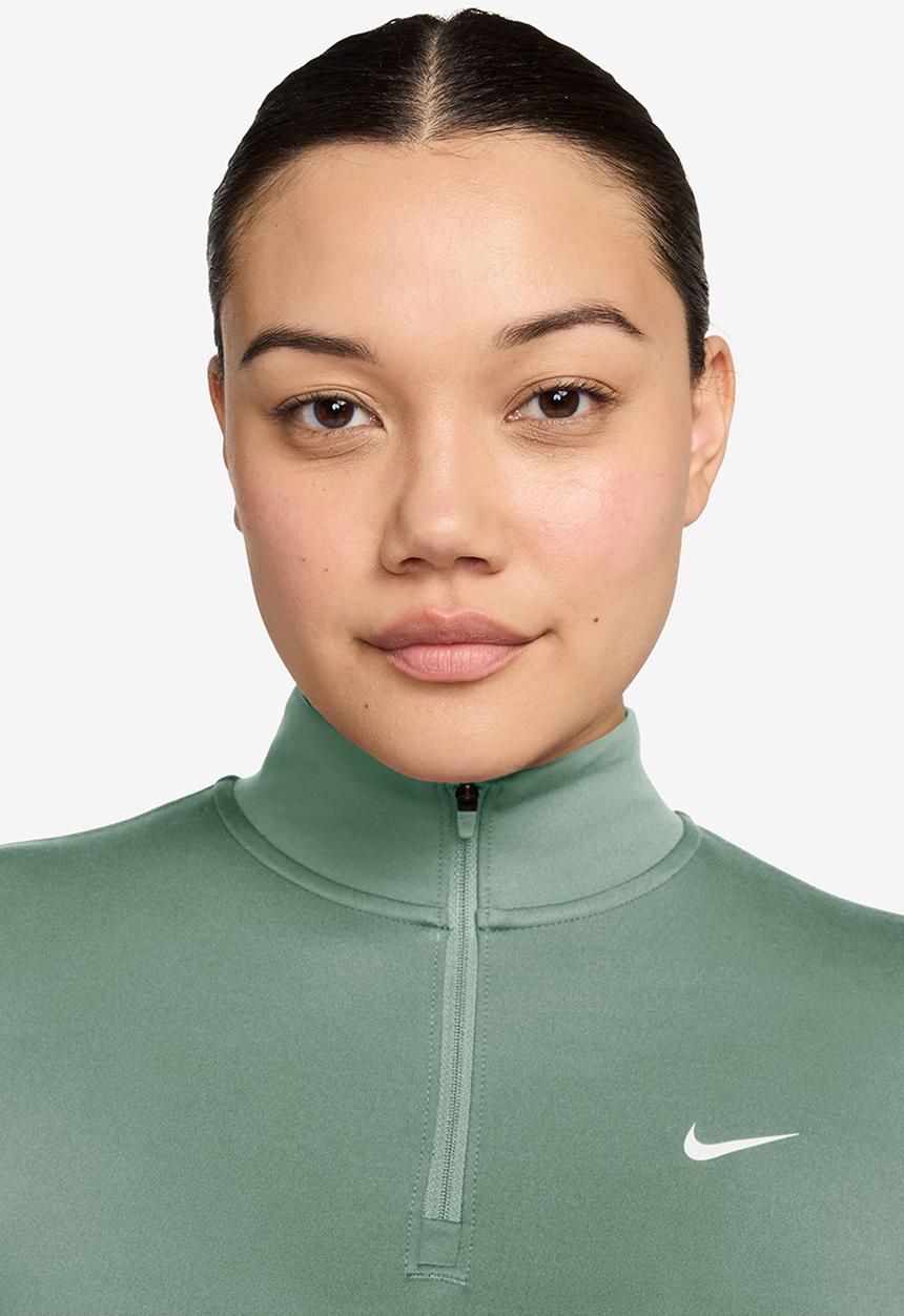Nike - W Nk One Df Qz Fttd Mdlyr - Steam/White