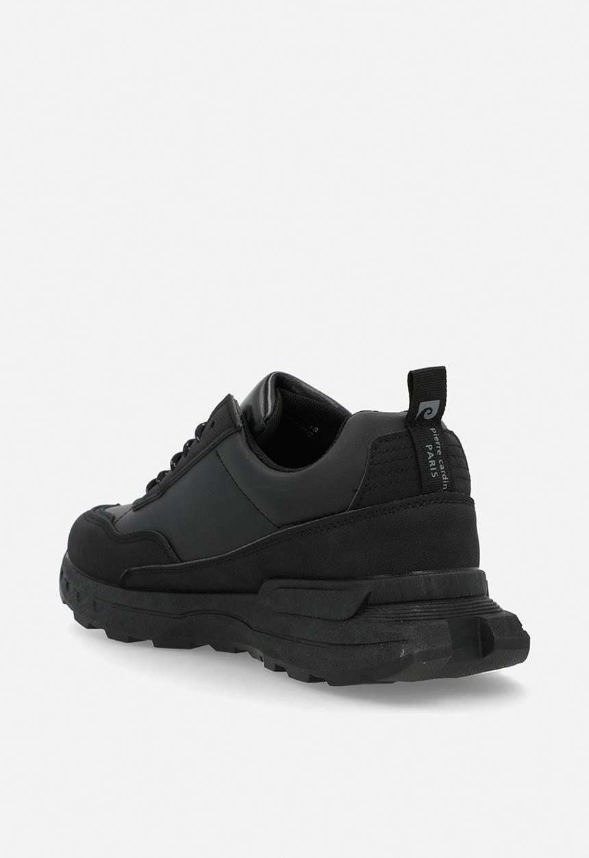 Pierre Cardin - Eithan Casual Lace Up - Black Mono