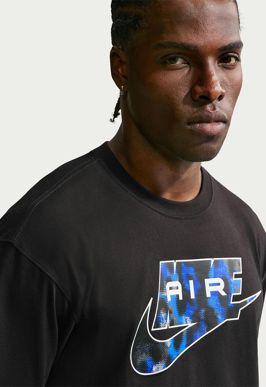Nike - NSW  AIR  Loose AOP Tee  - Black