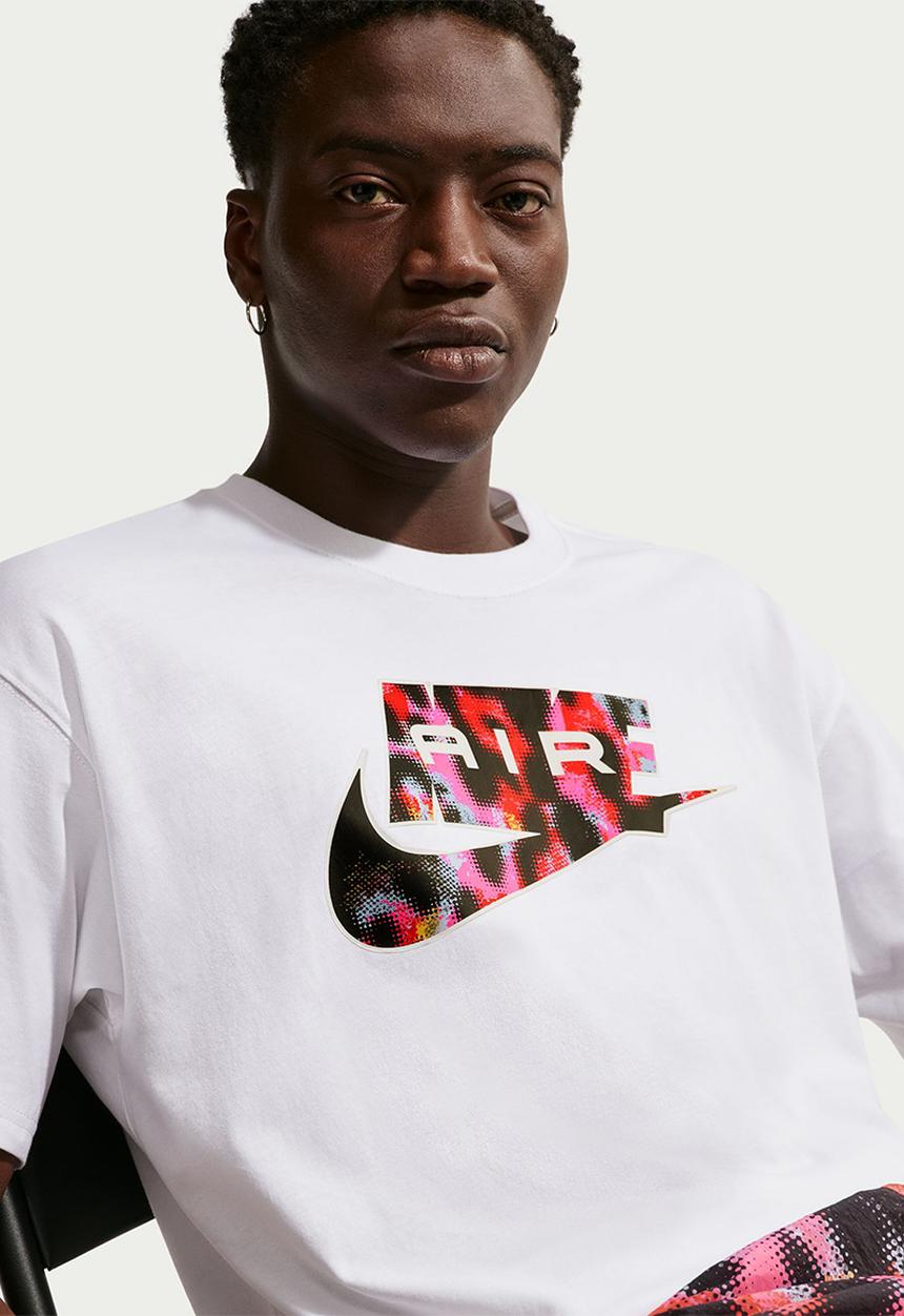 Nike - NSW AIR Loose AOP Tee - White