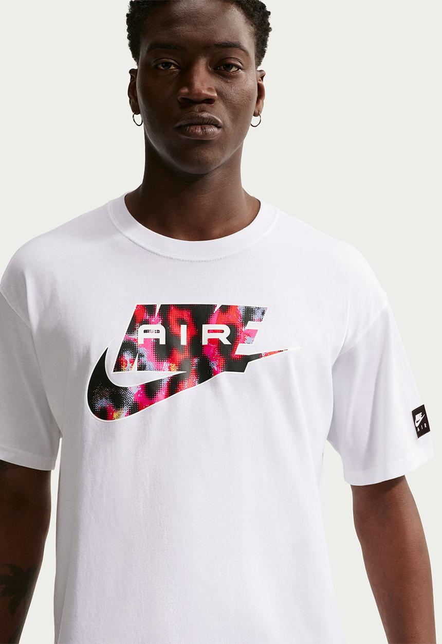 Nike - NSW AIR Loose AOP Tee - White