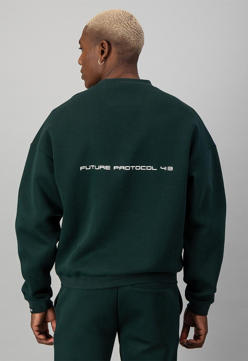 FP43 by S.P.C.C - L1F3 Sweat  - Dark Green