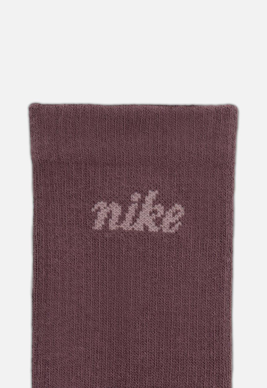 Nike - NSW Everyday Elevated Crew Socks (3-Pack) - Marron/Pink/Multi