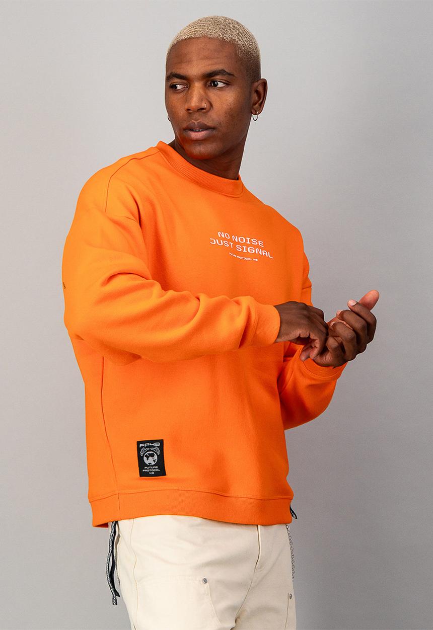 FP43 by S.P.C.C - S1GN4L Sweat  - Orange