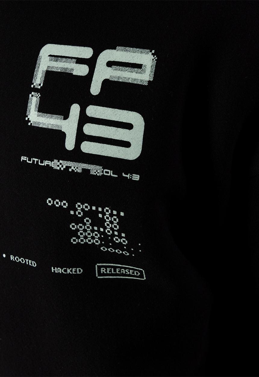 FP43 by S.P.C.C - C4RTR1DG3 Sweat  - Black