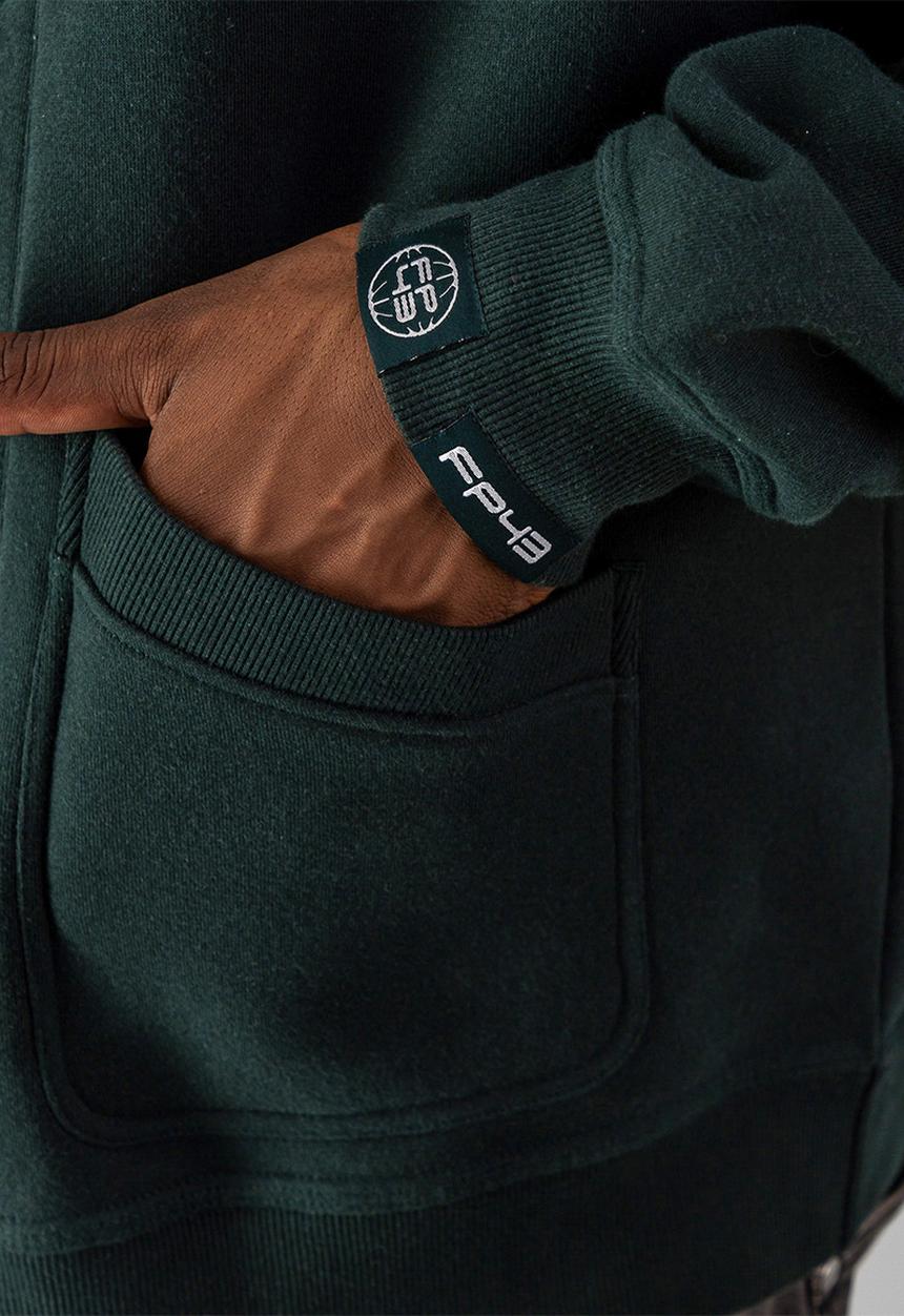 FP43 by S.P.C.C - P1NG Cardigan  - Dark Green