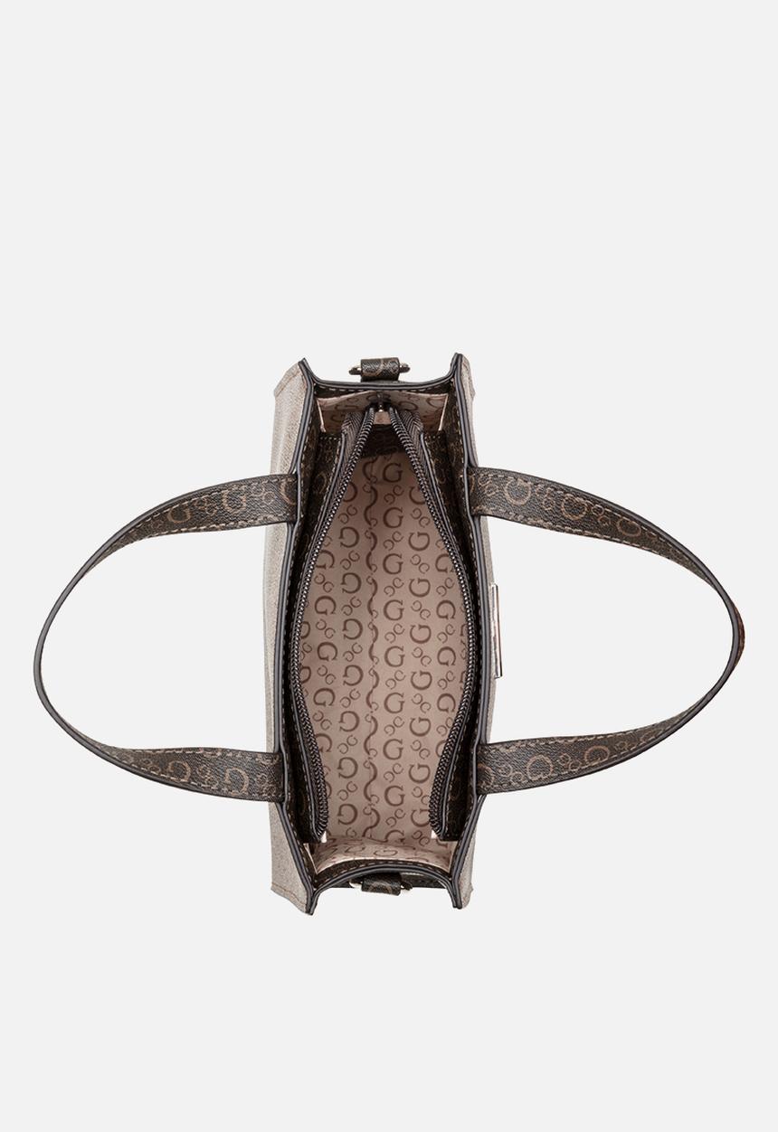 GUESS - Jillian Mini Tote Bag - Cocoa