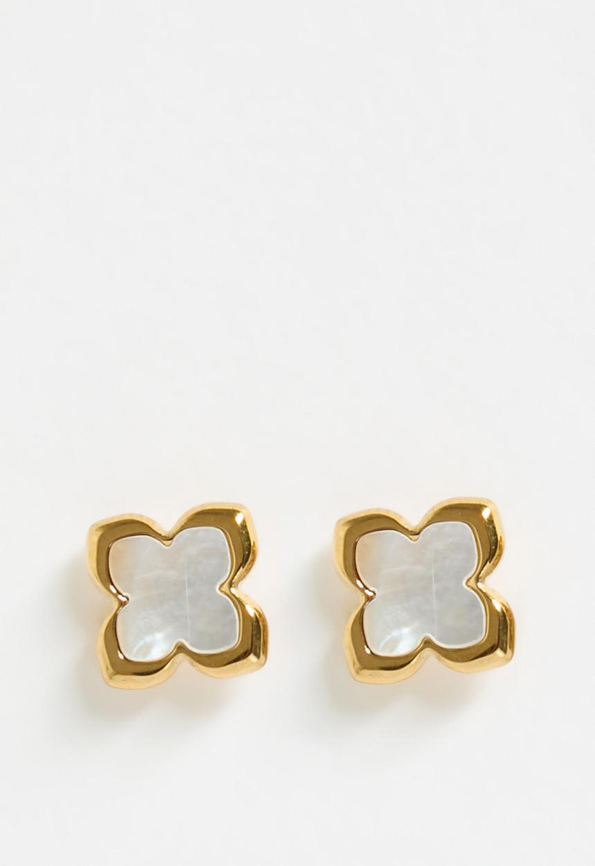 Zoe on Trend - Trendy stud earrings - gold & silver