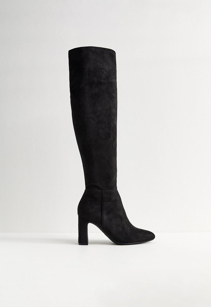 New Look - S Bright over the knee boot - black