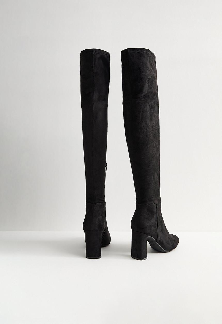 New Look - S Bright over the knee boot - black