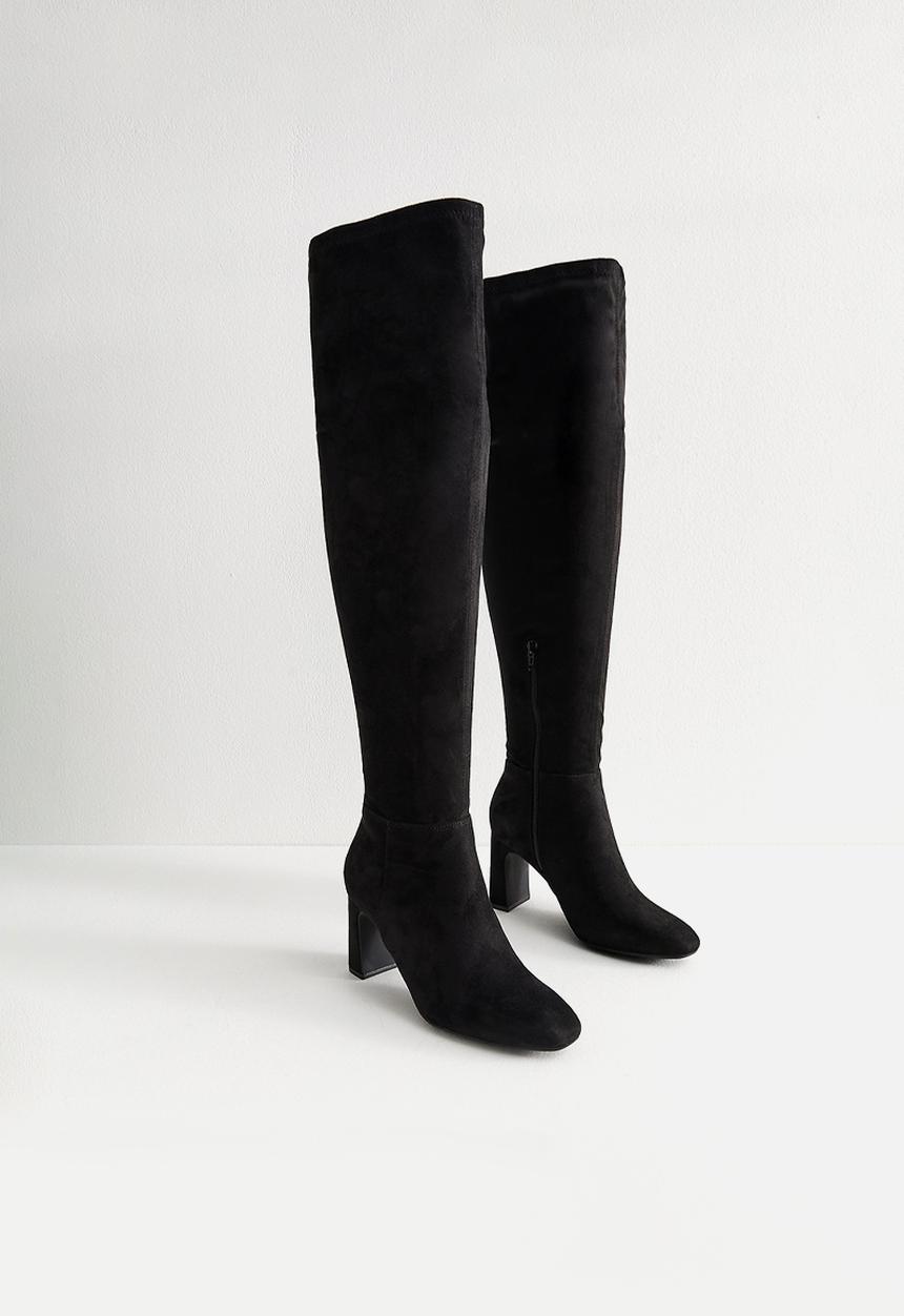 New Look - S Bright over the knee boot - black