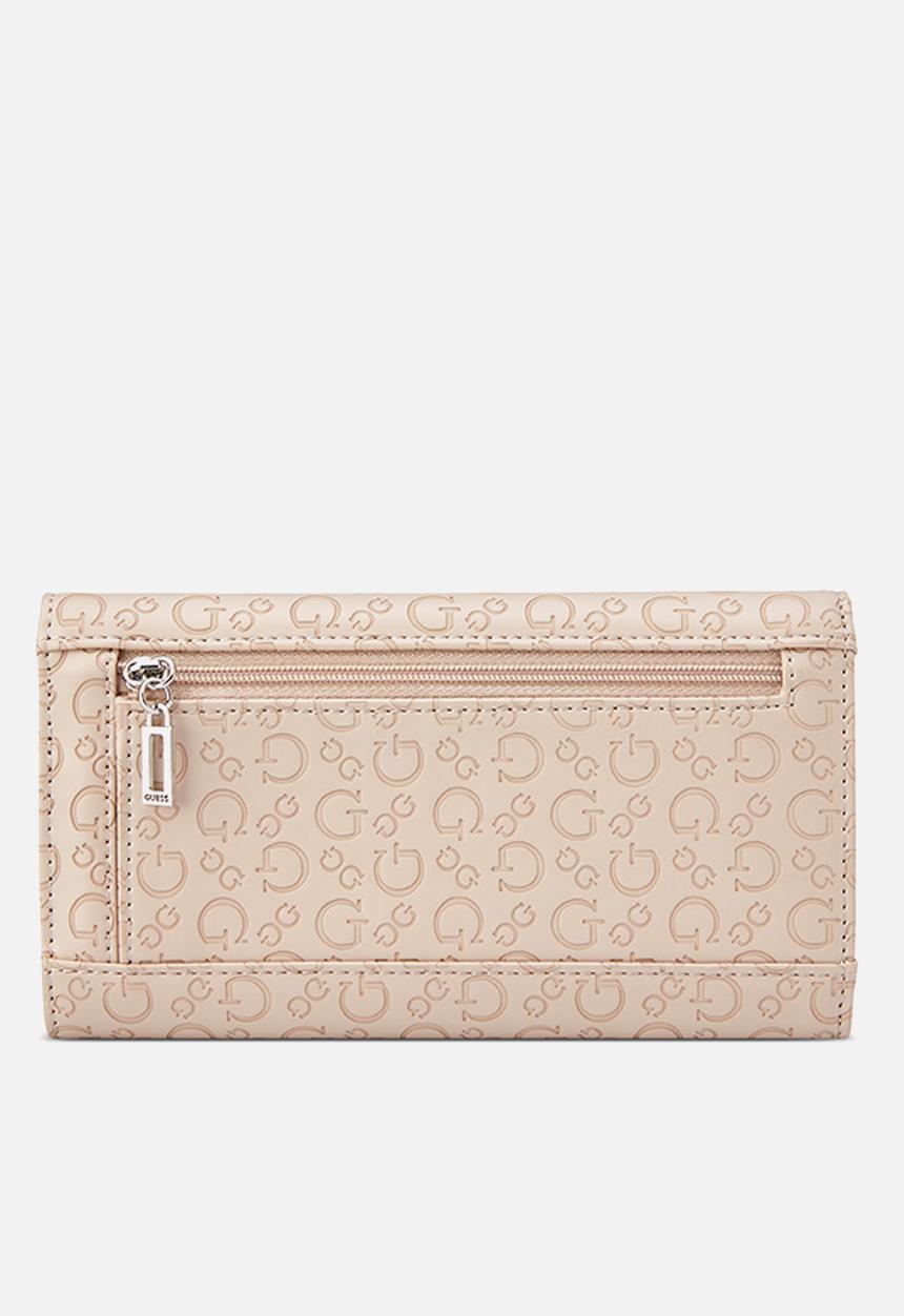 GUESS - Slg Viviette Slg Slim Clutch - Latte