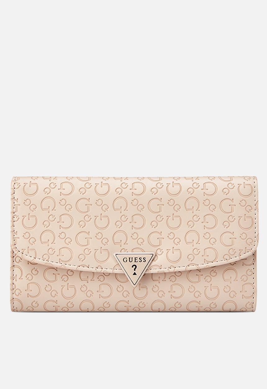 Slg Viviette Slg Slim Clutch - Latte