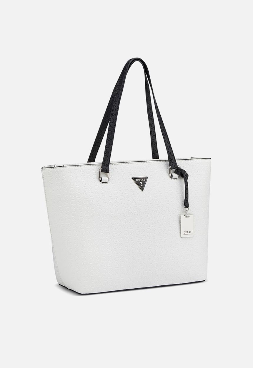 GUESS - Viviette Carryall Bag - White
