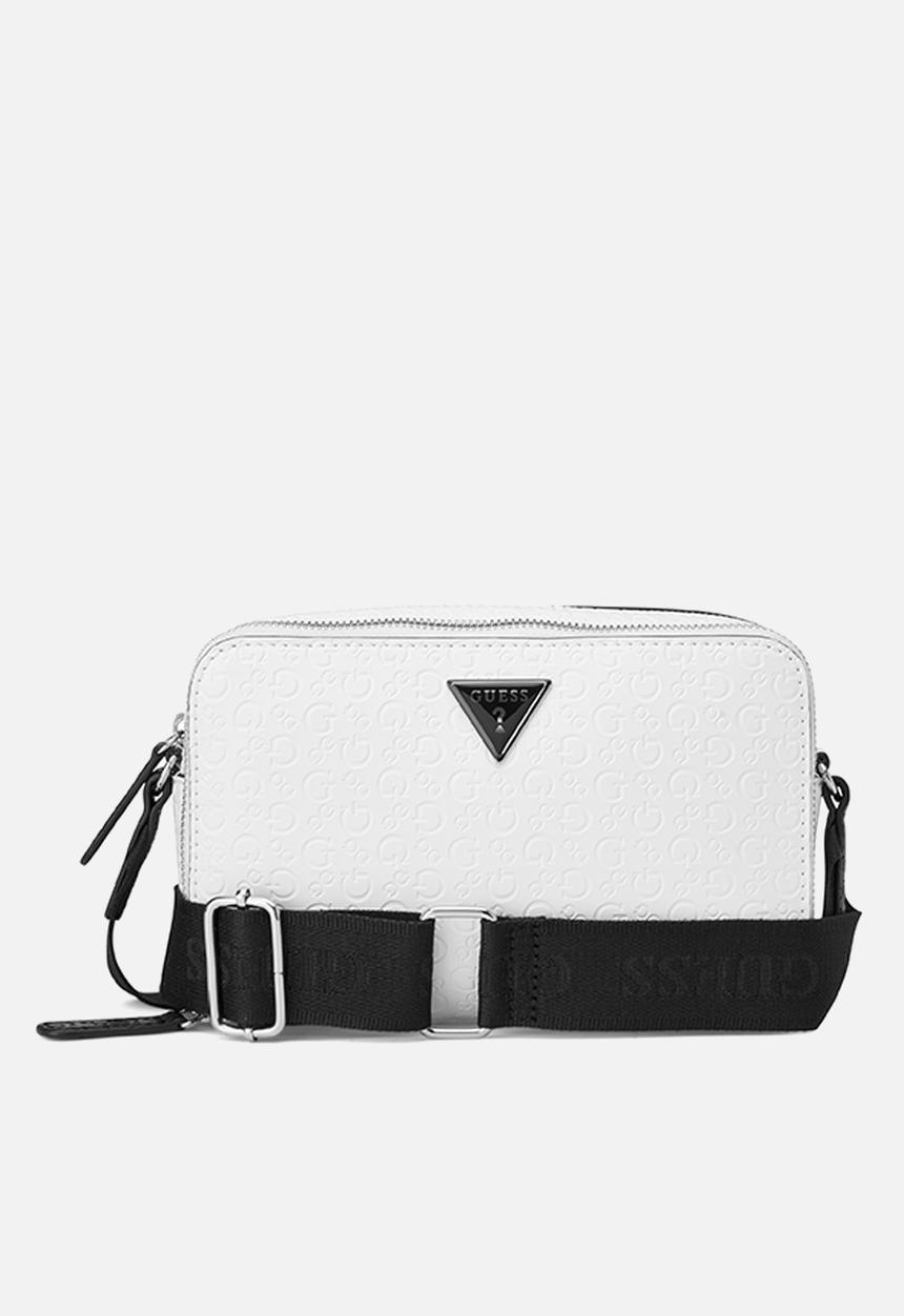 GUESS - Ahb Viviette Mini Dbl Zip Crossbdy - White
