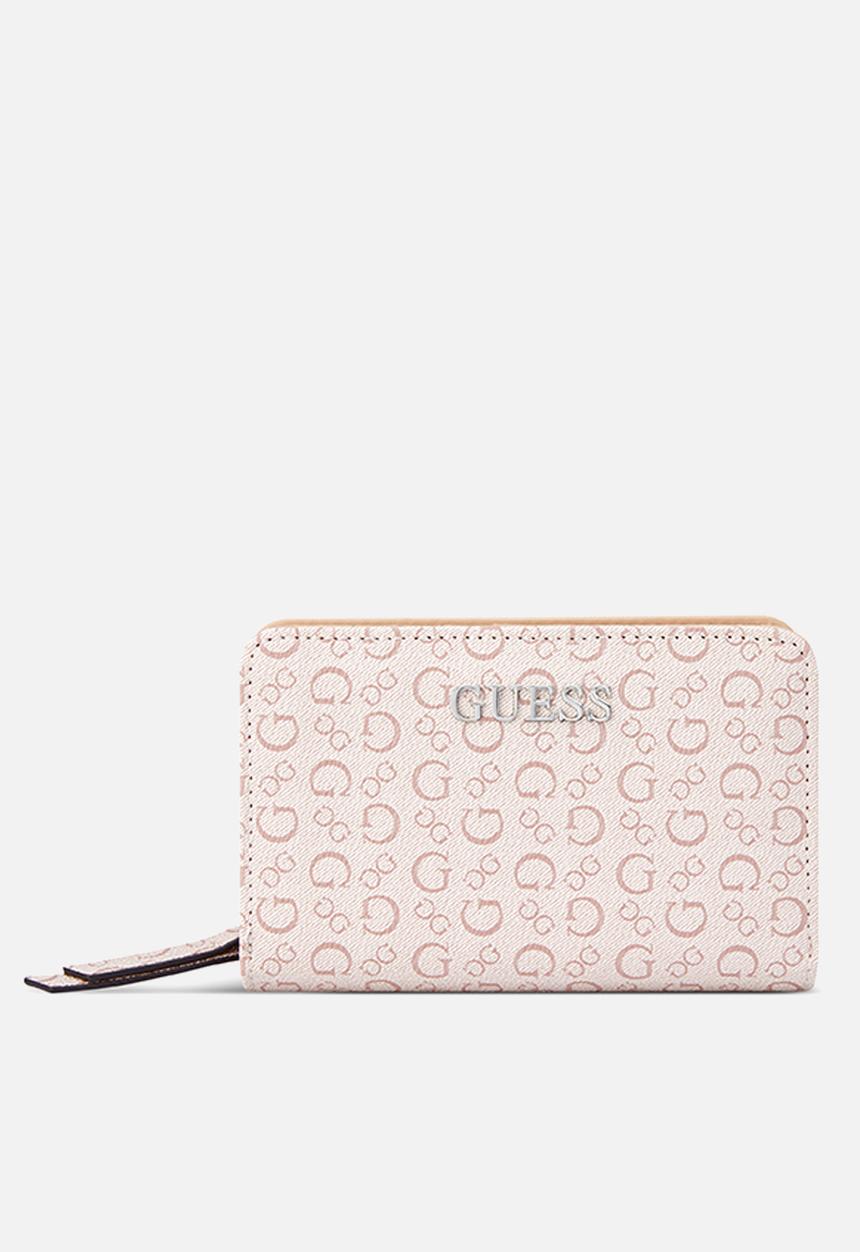 GUESS - Remy Sling French Wallet Bag - Light Rose