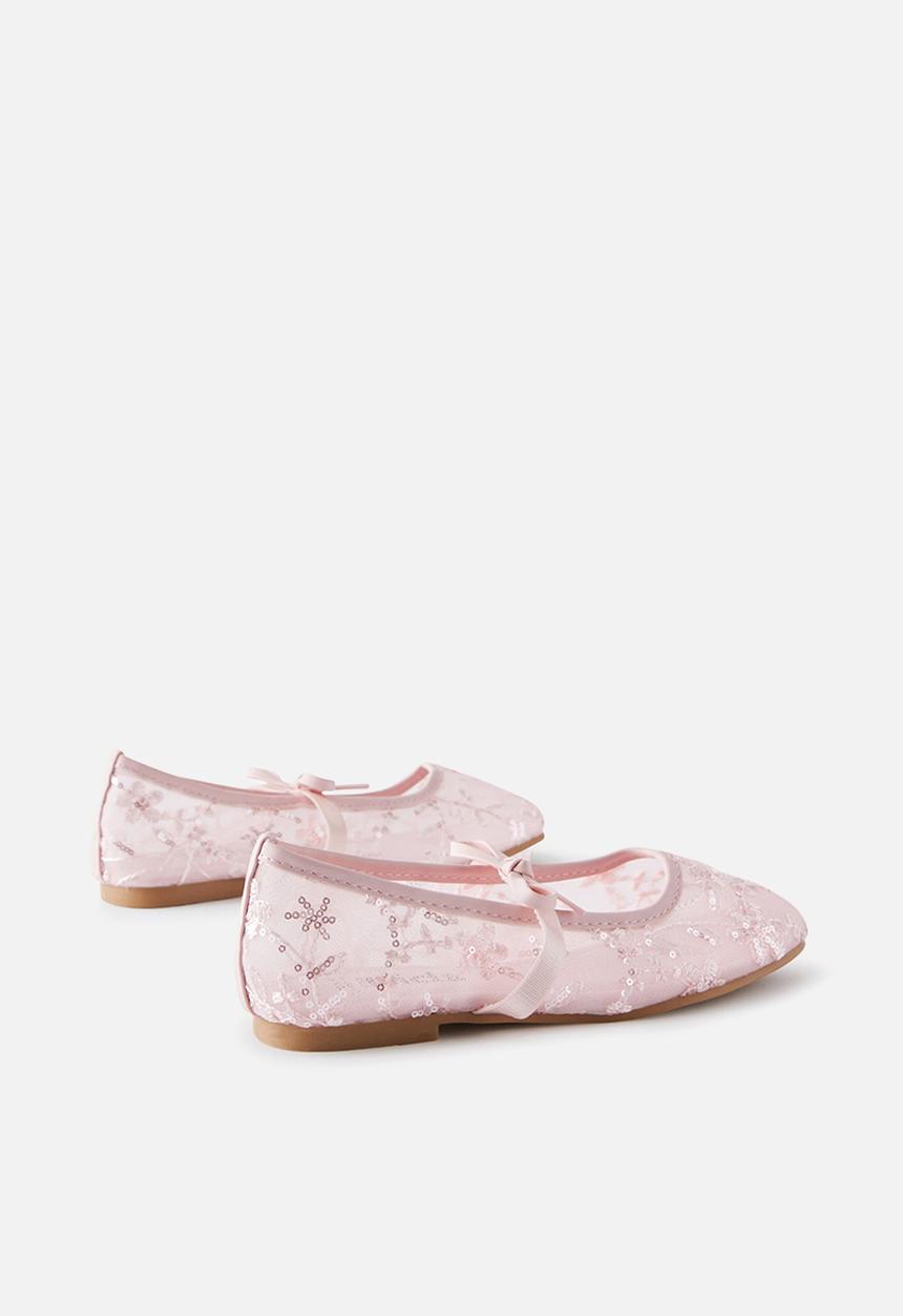 Cotton On - Olivia Ballet Flat -Zephyr/Embellished Mesh