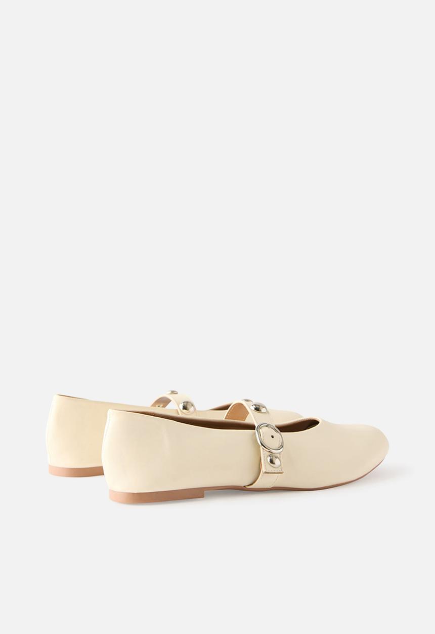 Cotton On - Katia Mary Jane Ballet  - white hardware
