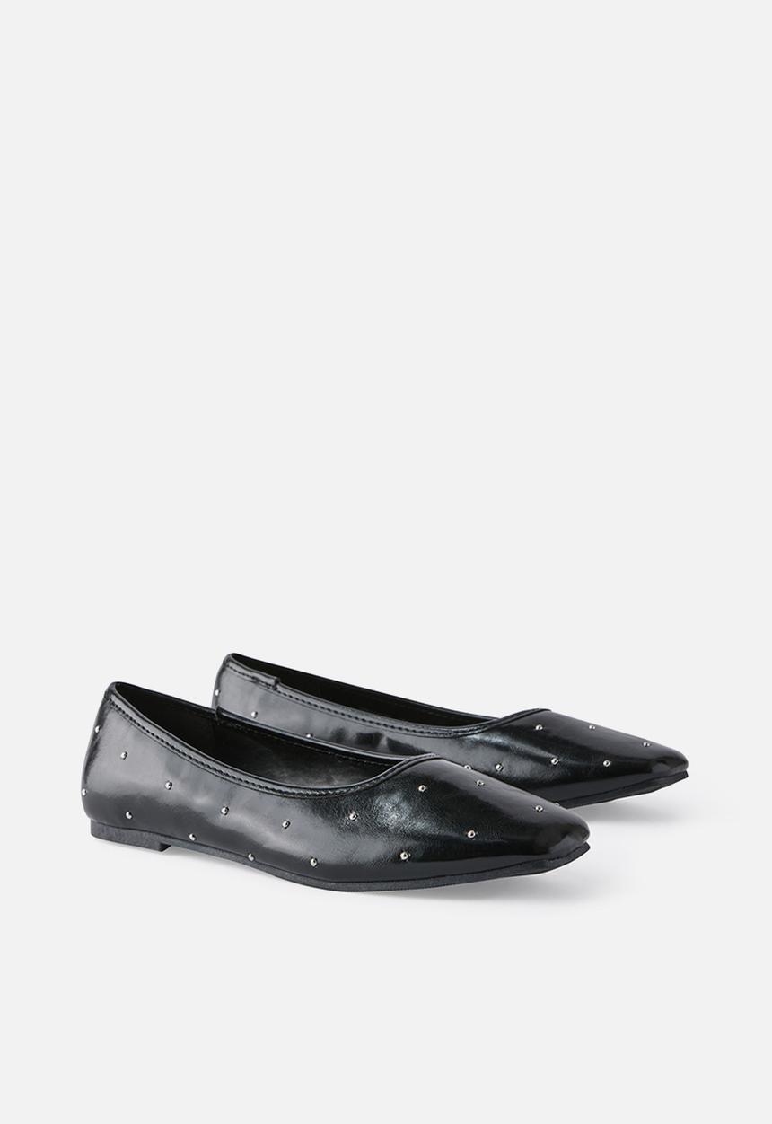 Cotton On - Frankie ballet - black studded