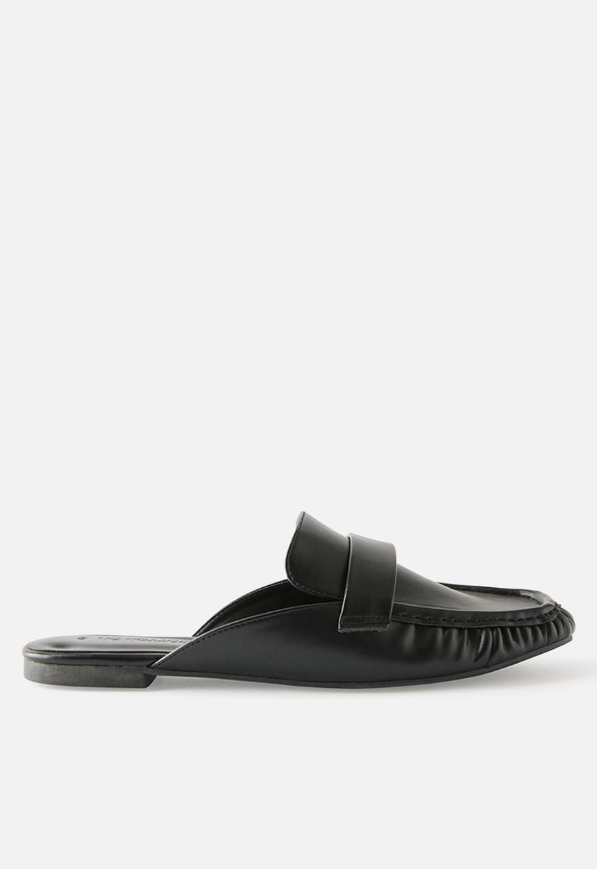 Cotton On - Taylor Loafer Mule - black smooth.