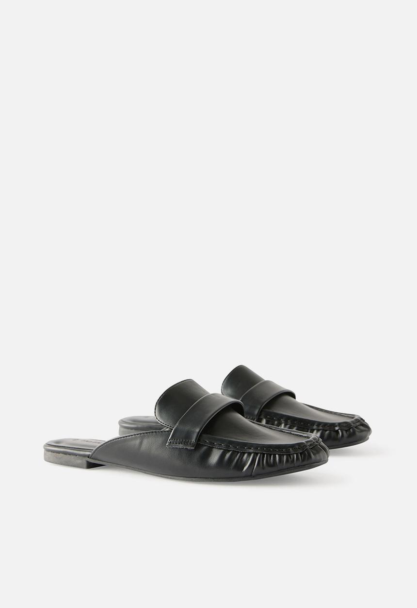 Cotton On - Taylor Loafer Mule - black smooth.