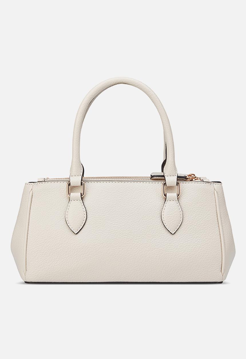 GUESS - Claudia Satchel Bag - Stone