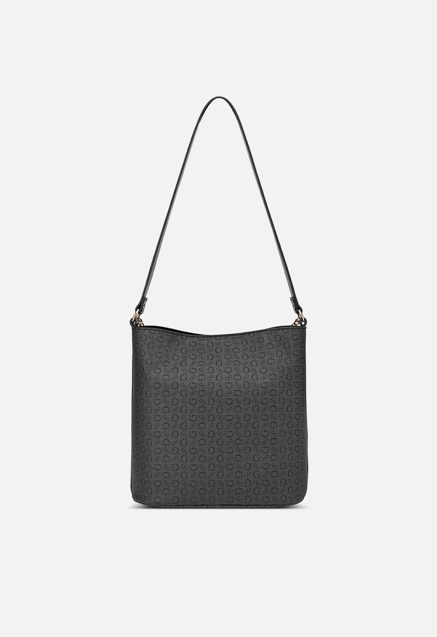 GUESS - Tasha Bucket Bag - Coal