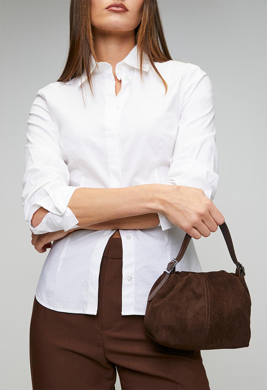 Tessa Design - Alina Pouch Crossbody Bag - Brown