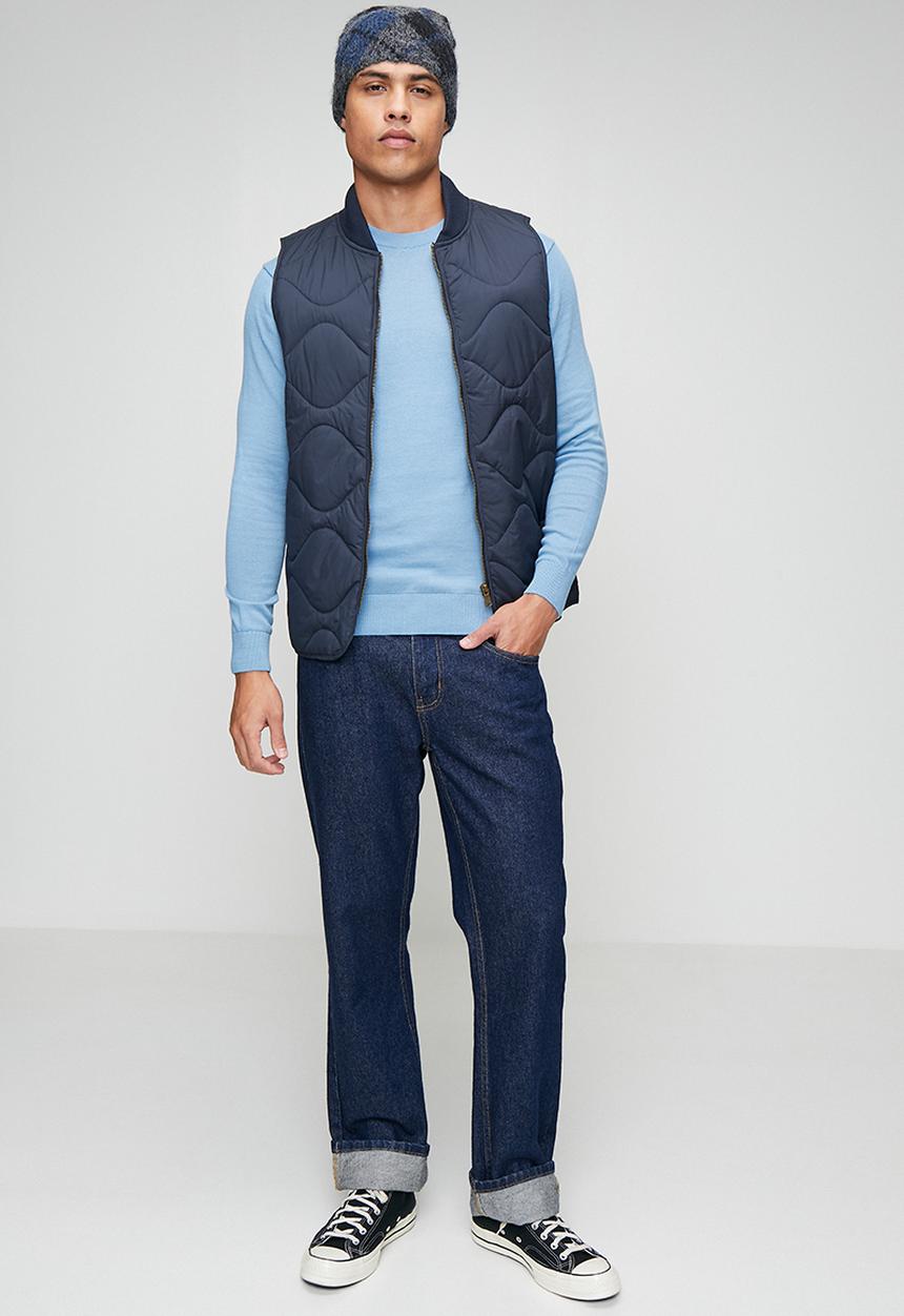 Ben Sherman - Crew Neck knit - Blissful Blue