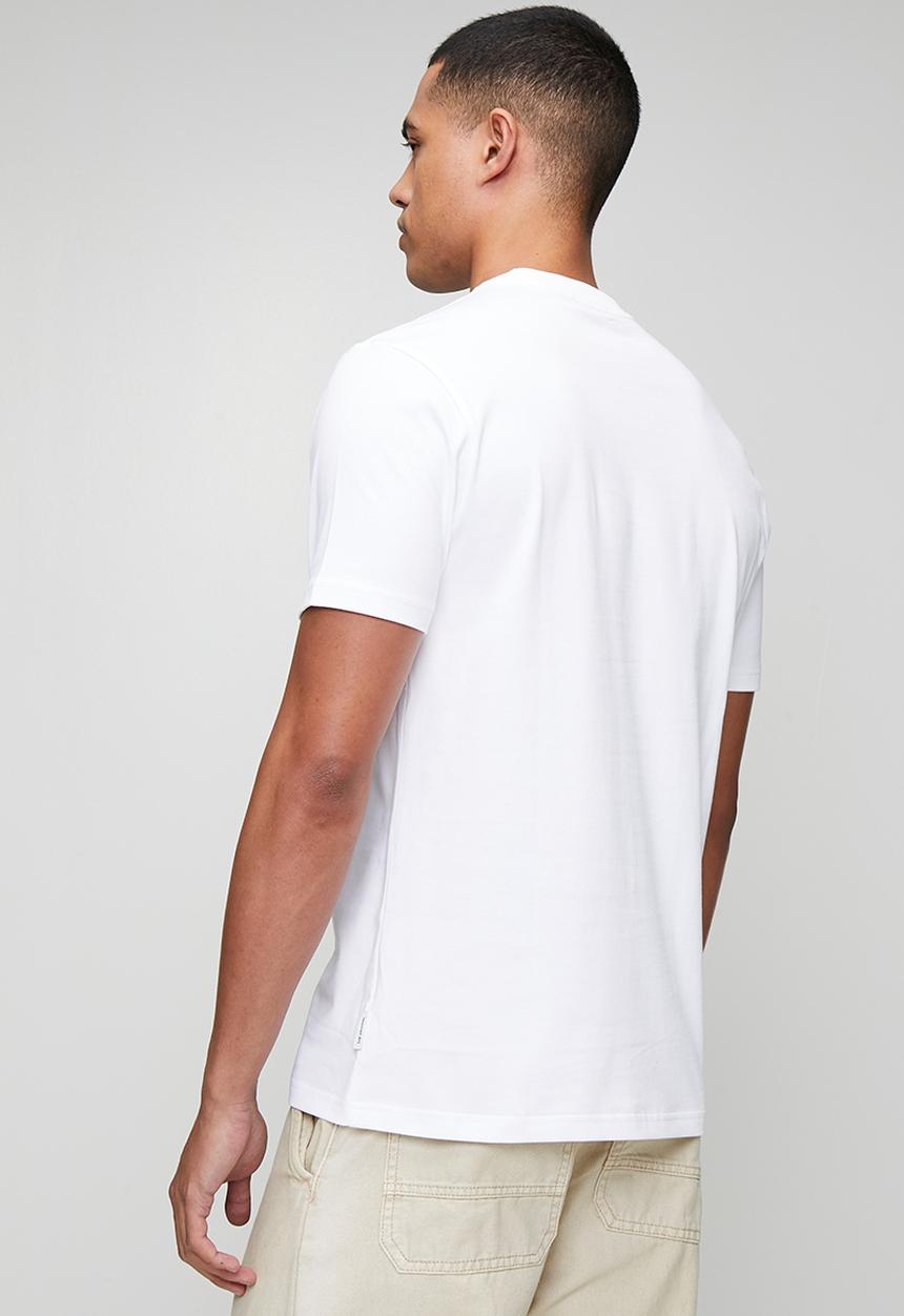 Ben Sherman - Ben Bear Chenille Fur 260g Tee-Shirt - White