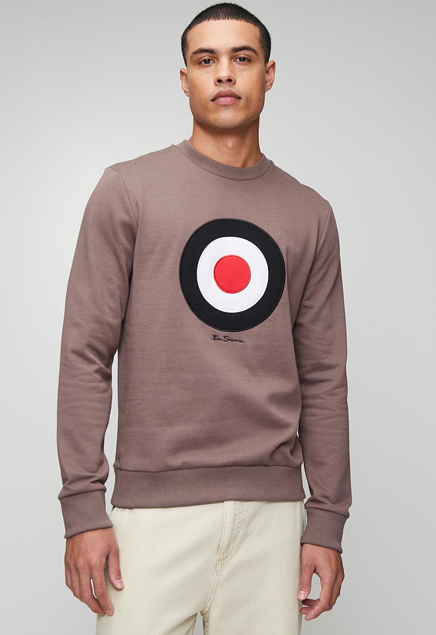 Ben Sherman - Target Crew Sweater - Cocoa Powder