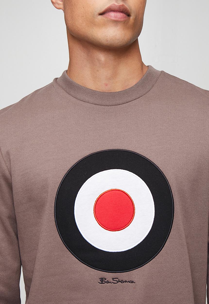 Ben Sherman - Target Crew Sweater - Cocoa Powder