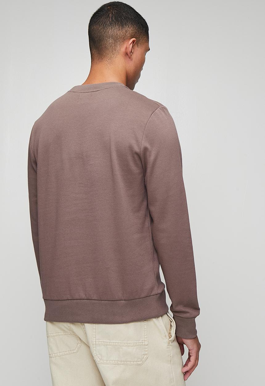 Ben Sherman - Target Crew Sweater - Cocoa Powder