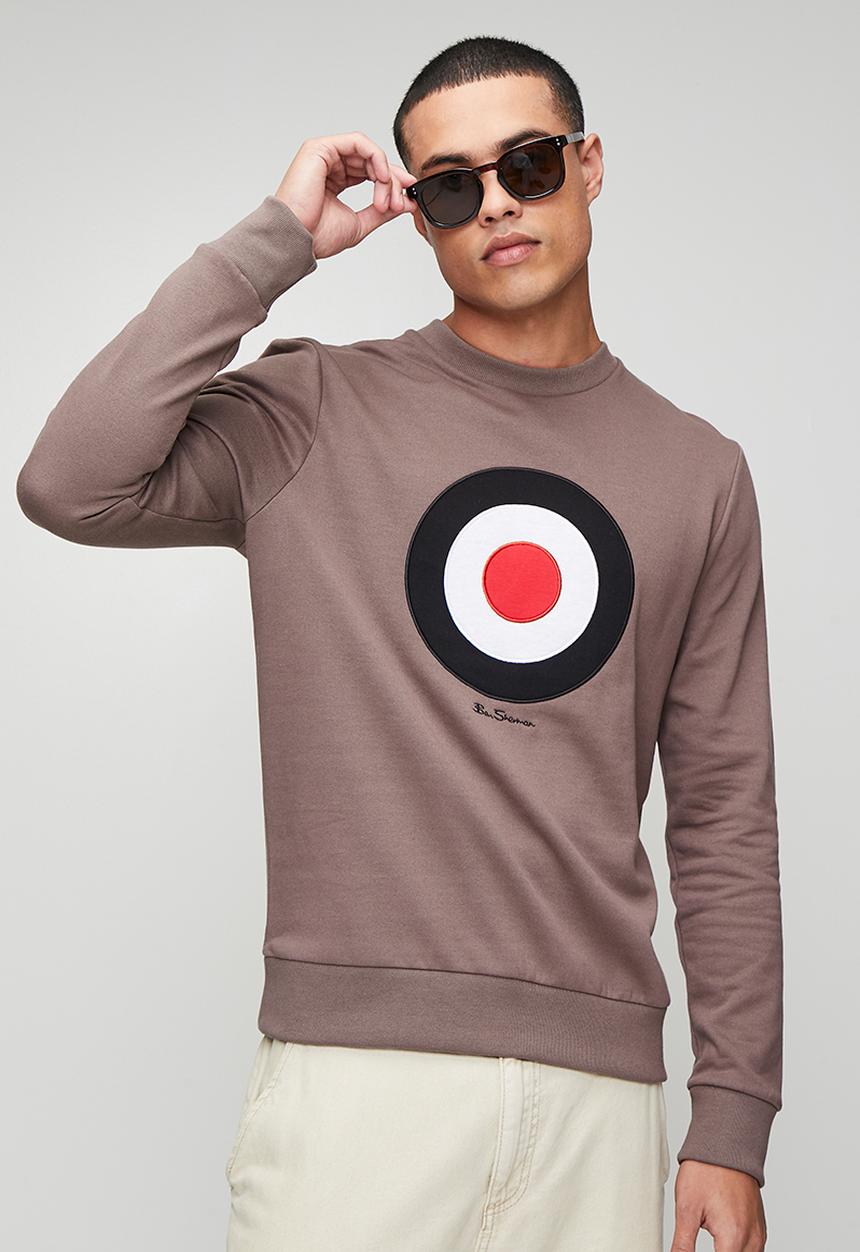 Ben Sherman - Target Crew Sweater - Cocoa Powder