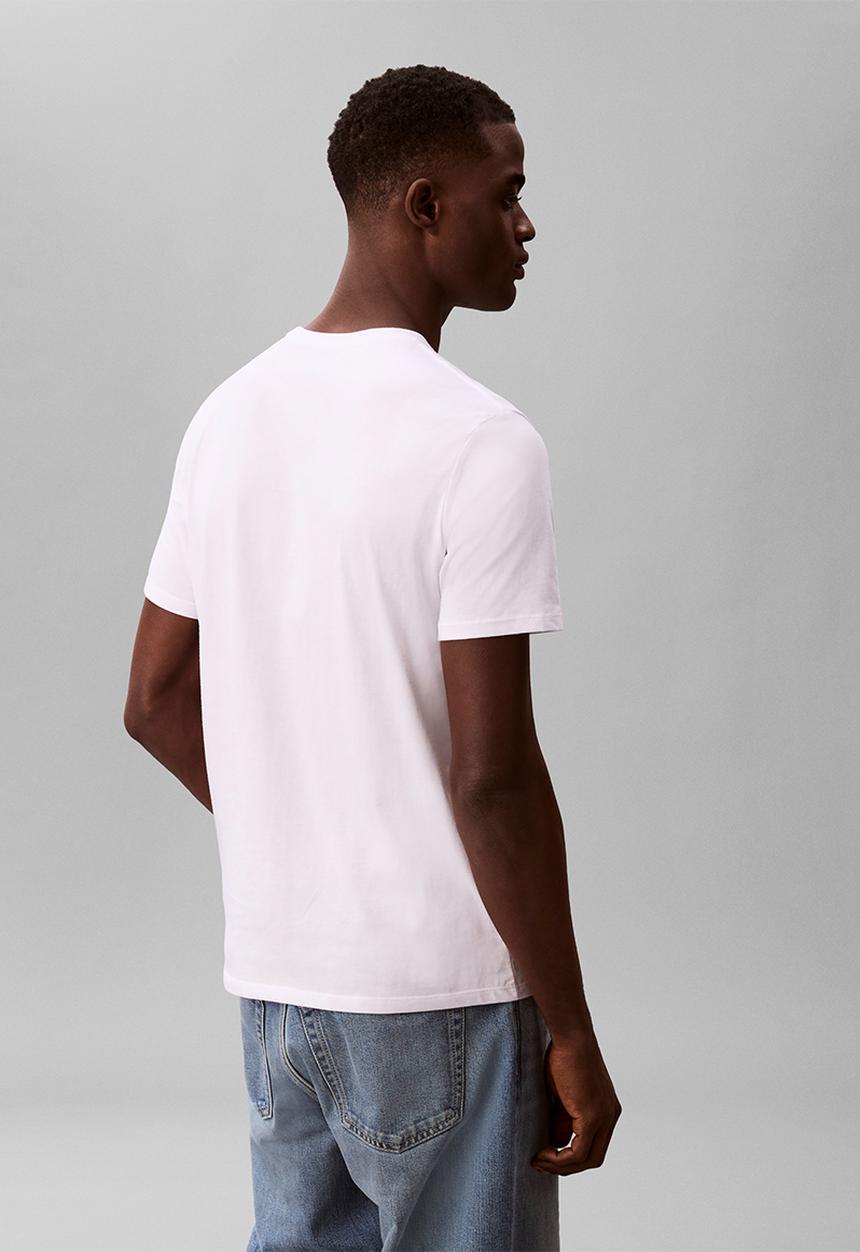 Calvin Klein - Ss 30S Whsl Sp Calvin Futura Graphic Tee - Brilliant White