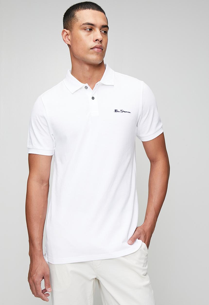 Ben Sherman - Ben Polo Short Sleeve  - White