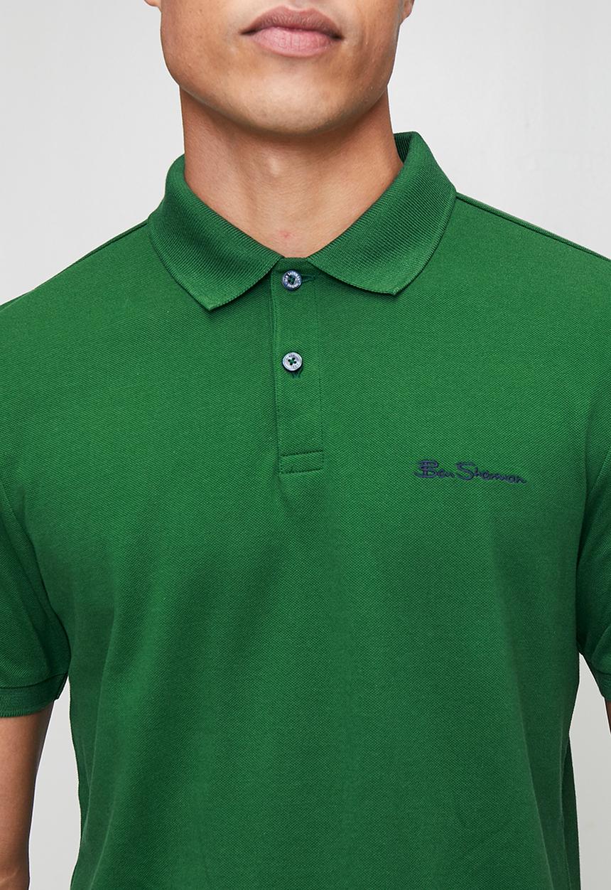 Ben Sherman - Ben Polo S/S - Forest Green