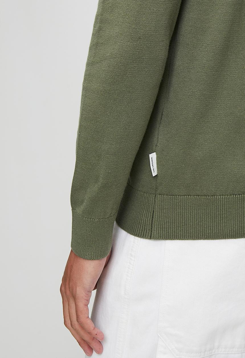 Ben Sherman - Crew Neck knit - Olive Night