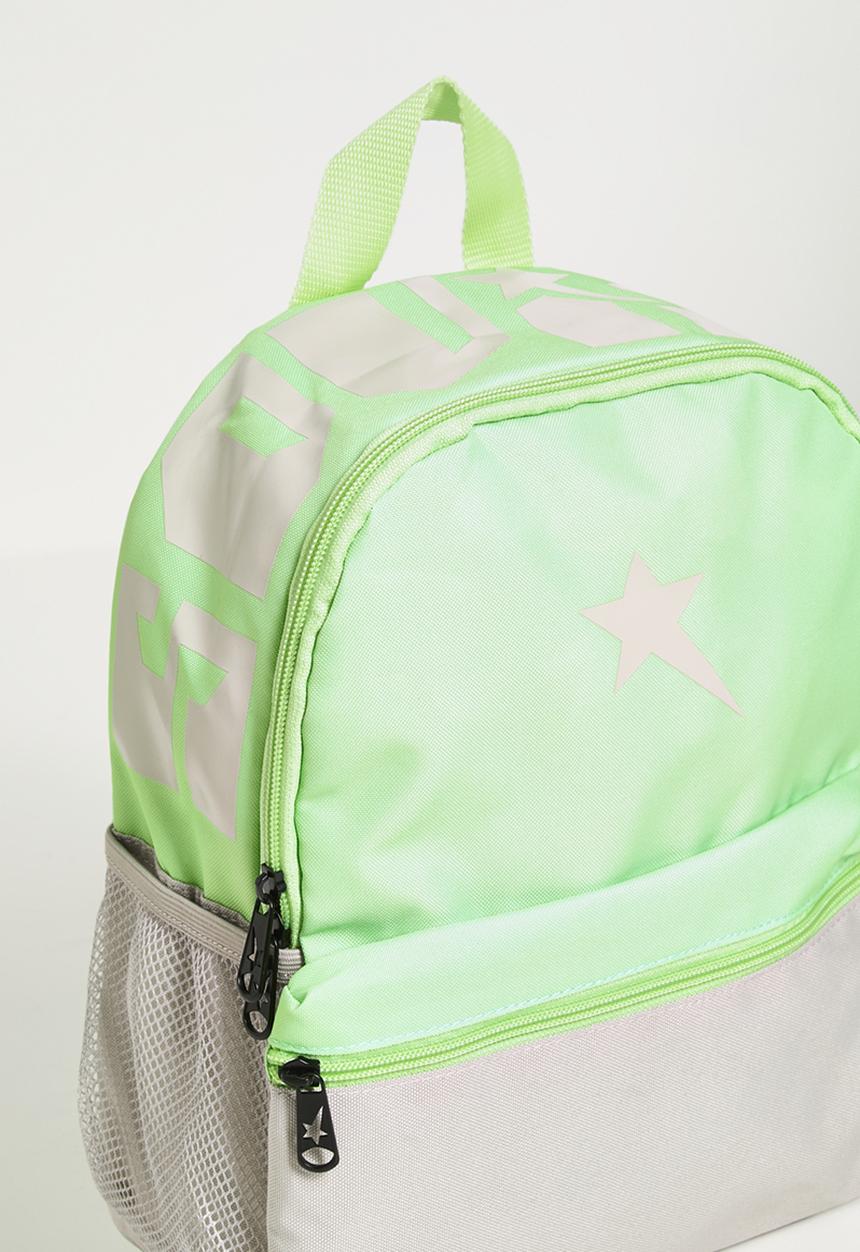 SOVIET - Yuri  e85824 nylon backpack - pastel green/off white