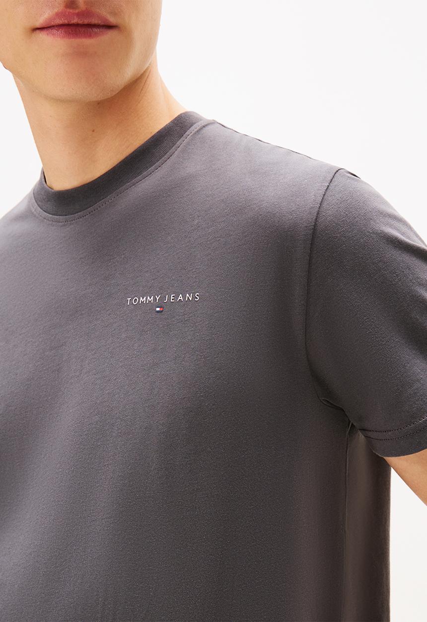 Tommy Hilfiger - Tjm Slim Linear Ss Tee 2Pck Ext - Ecru / Washed Black